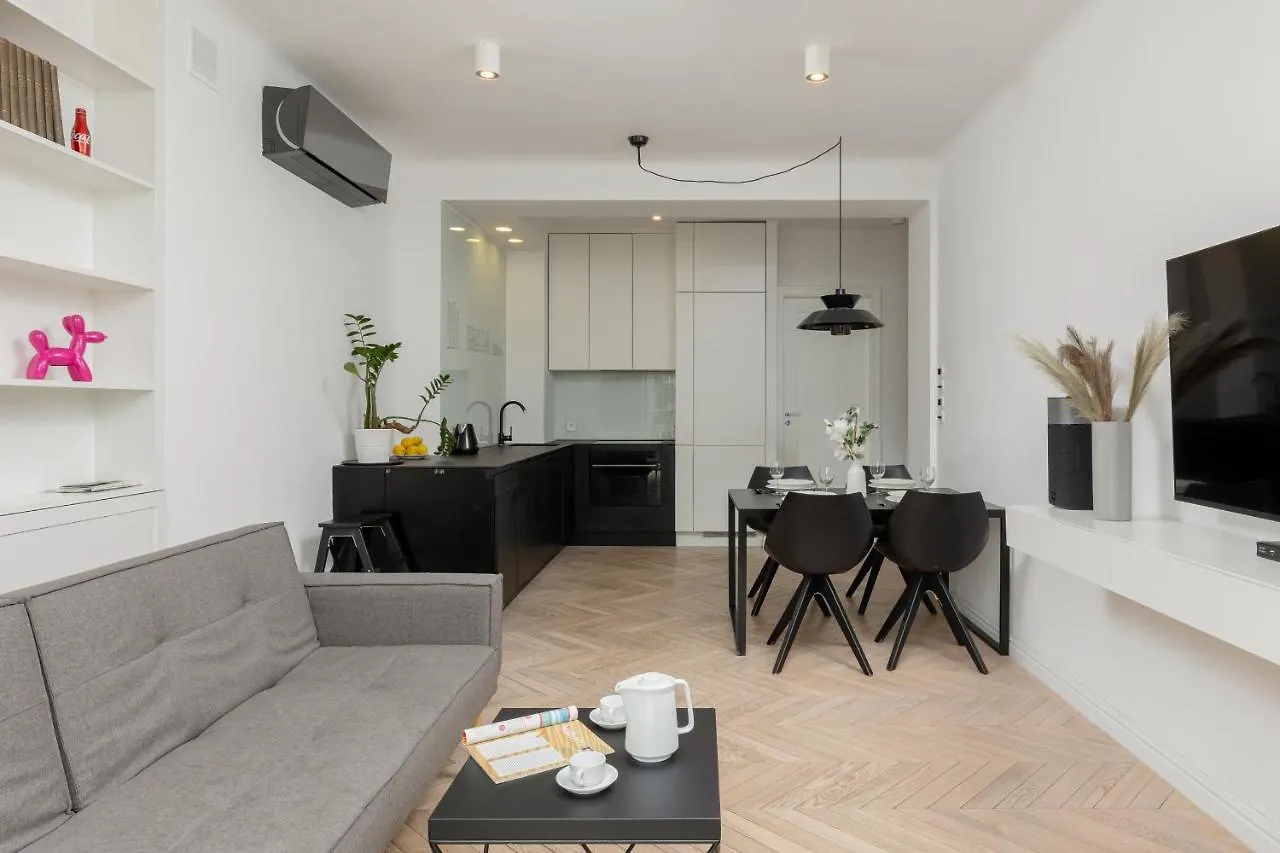 Trendy Apartment Marszalkowska With City View Near Ogrod Saski By Noclegi Renters Warsaw Poland