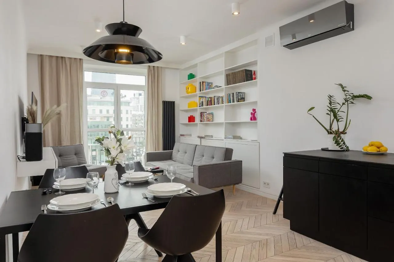 Trendy Apartment Marszalkowska With City View Near Ogrod Saski By Noclegi Renters Warsaw